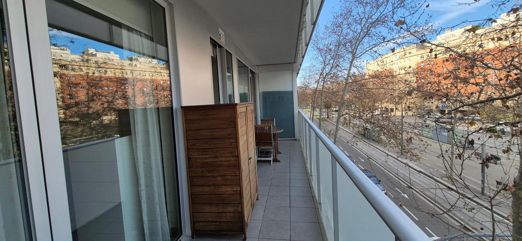 Apartamento En Avenida Diagonal - Torre Glorias - Angeles Terraza Barcelona Buitenkant foto