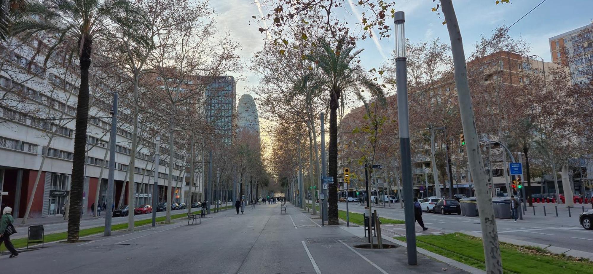 Apartamento En Avenida Diagonal - Torre Glorias - Angeles Terraza Barcelona Buitenkant foto
