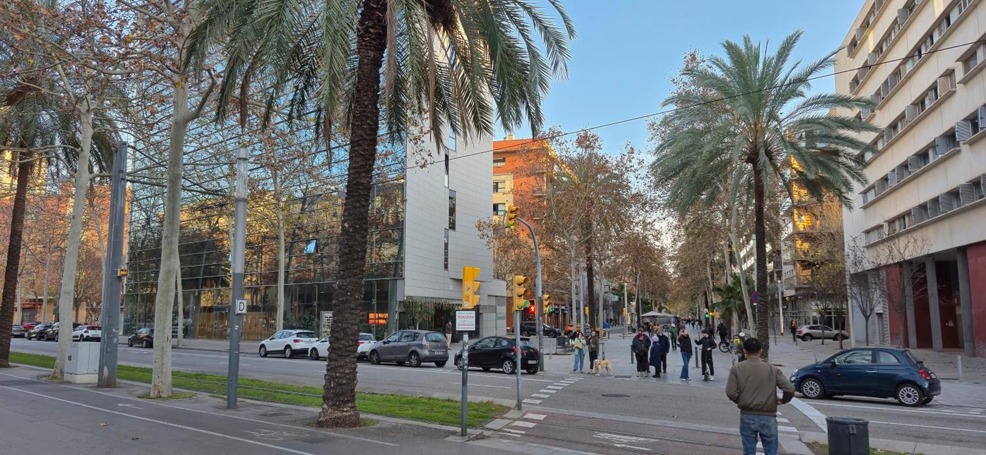 Apartamento En Avenida Diagonal - Torre Glorias - Angeles Terraza Barcelona Buitenkant foto